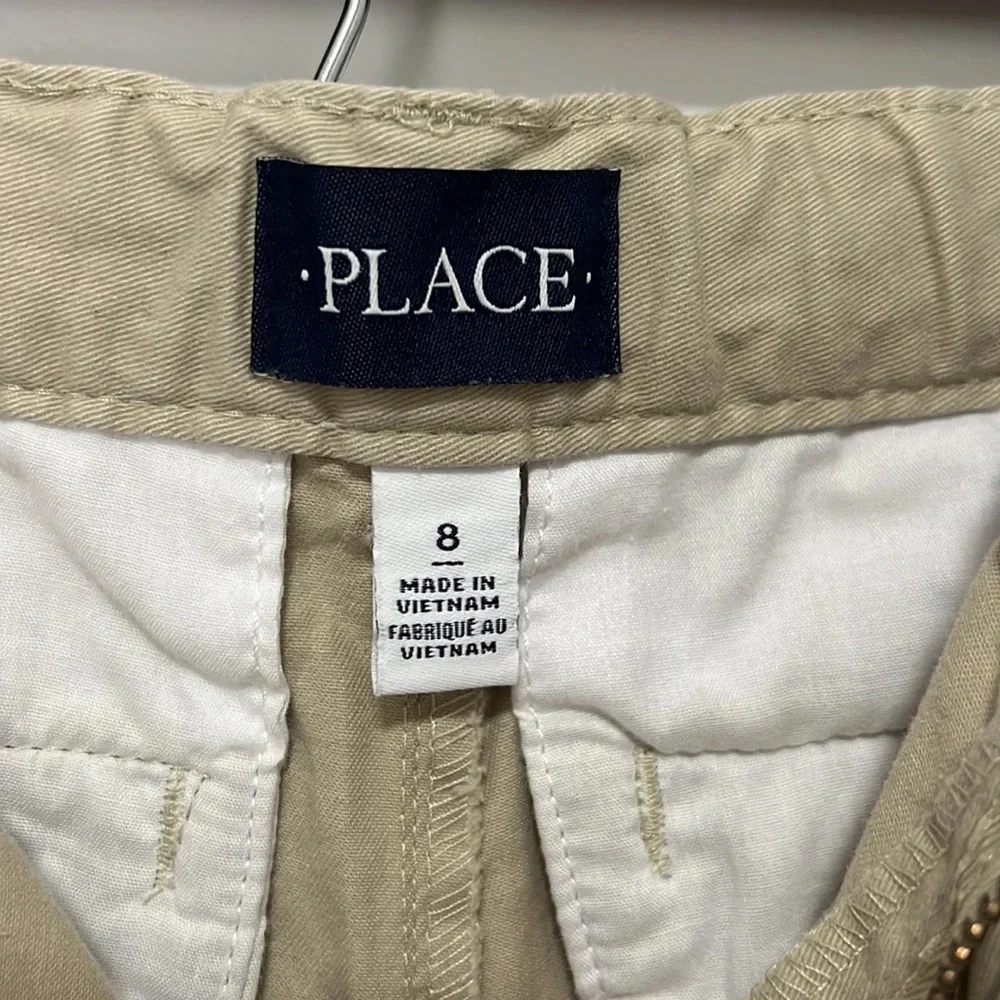 Children’s Place Boys khaki Uniform shorts size 8